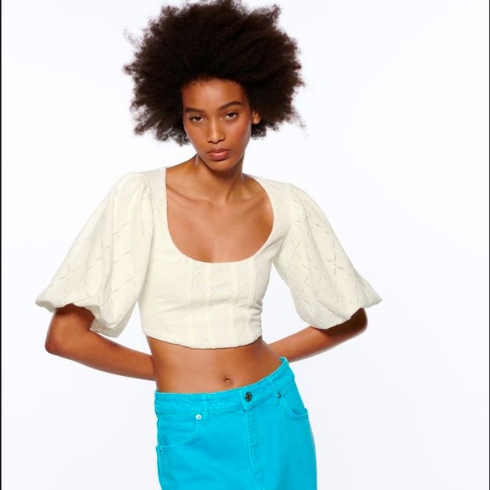 Zara Voluminous Corset Top